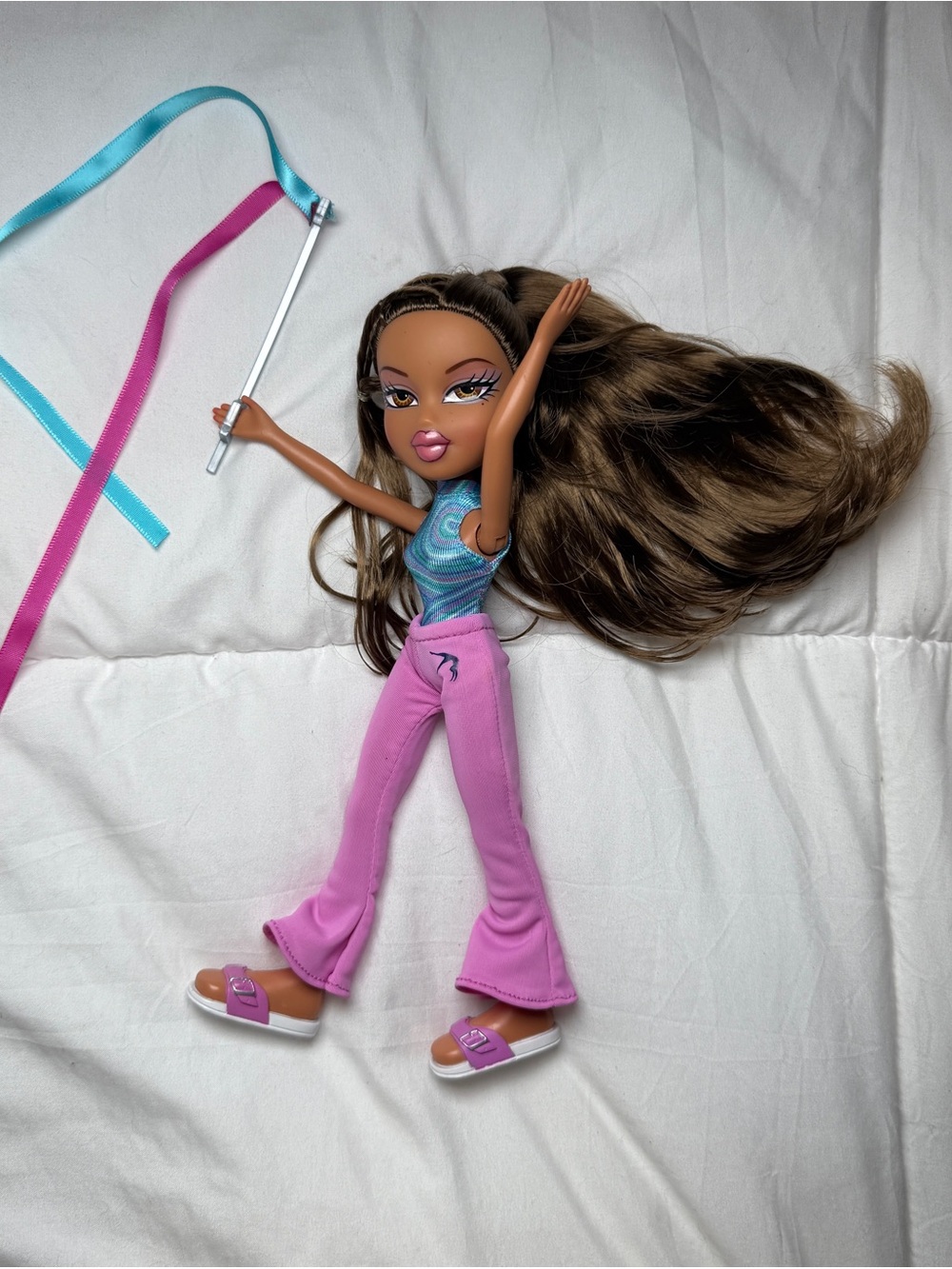 Bratz Play Sportz Rhythm Gymnastics Yasmin Doll 2005